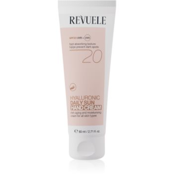 Revuele Daily Sun Hyaluronic Hand Cream SPF 20 loțiune protectoare hidratantă de maini - imagine 2